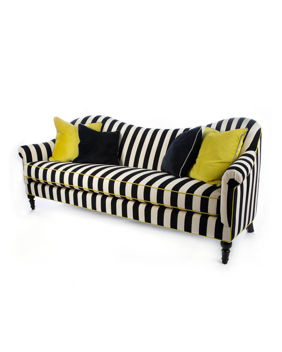 Marquee Chenille Stripe Sofa